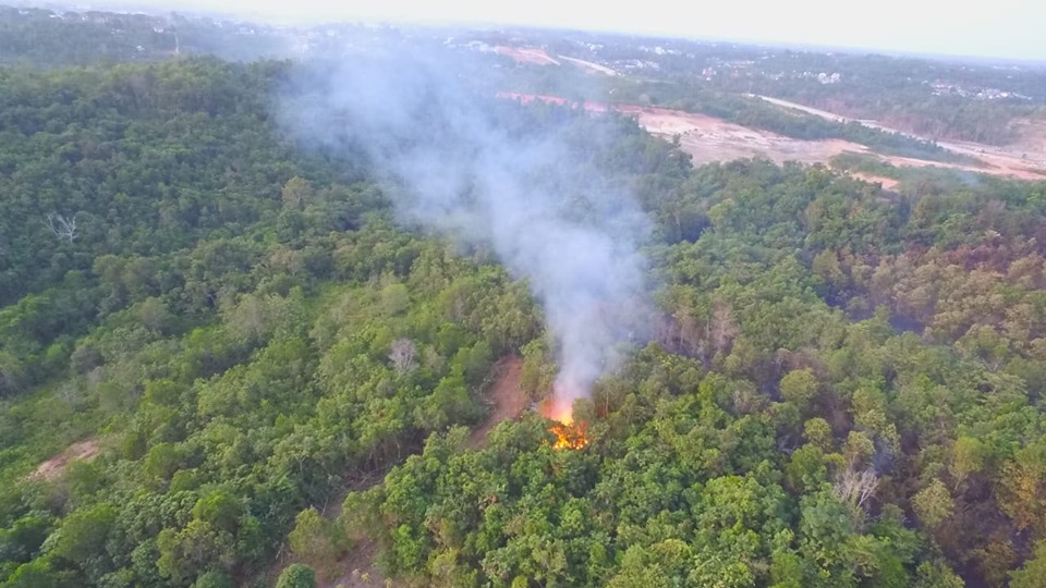 Kebakaran Lahan di Jl. Tumaritis 28 Agustus 2019