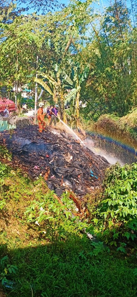 Kebakaran Lahan di Jl. Batu Butok 2 September 2019