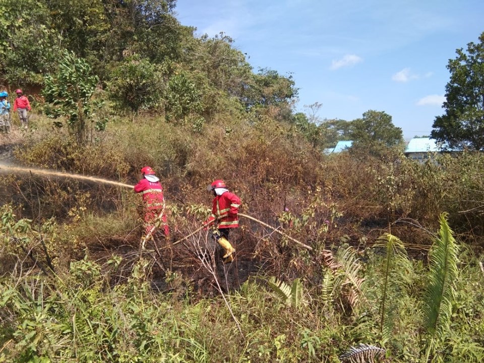  Kebakaran Lahan di KM.13 (2 September 2019)