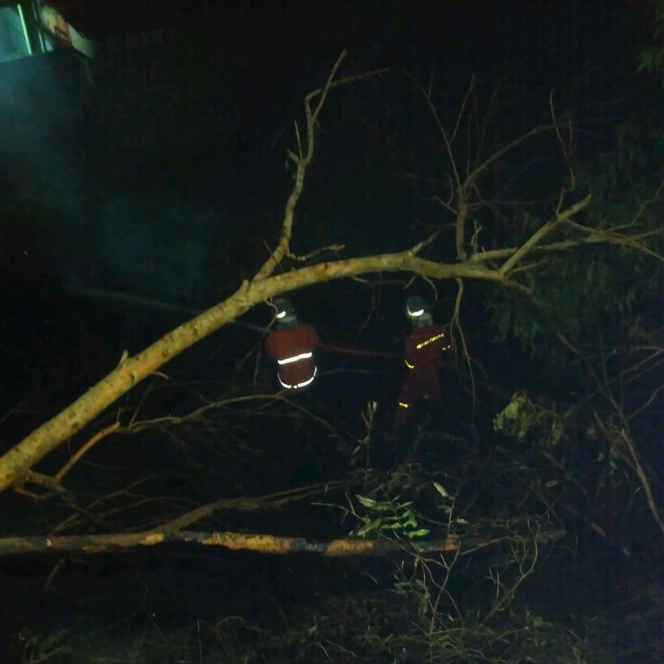 Kebakaran Lahan di Perum Posindo