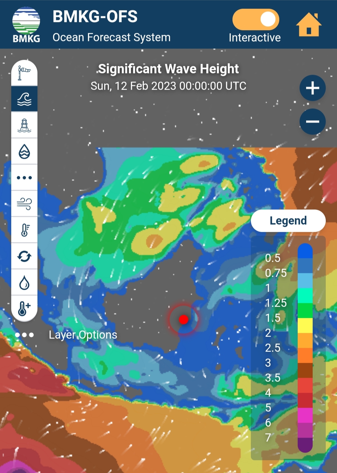 Waspada Pasang Air Laut Tertinggi