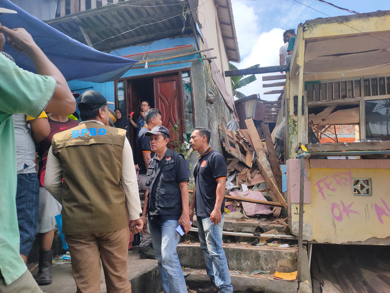 Monitoring Pergerakan Tanah di RT 61 dan RT 62 Kelurahan Baru Ilir Kecamatan Balikpapan Barat