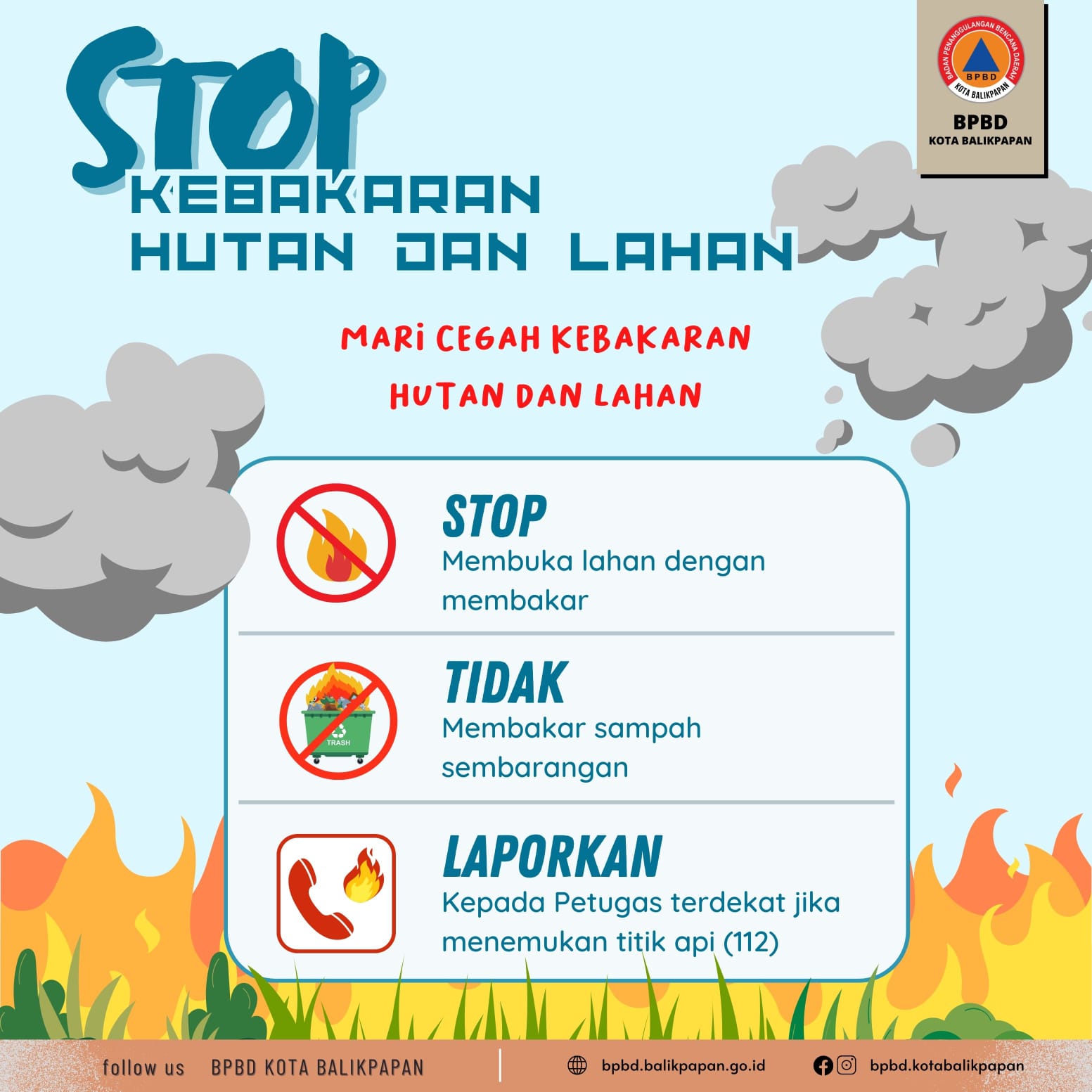 Cegah Kebakaran Hutan dan Lahan