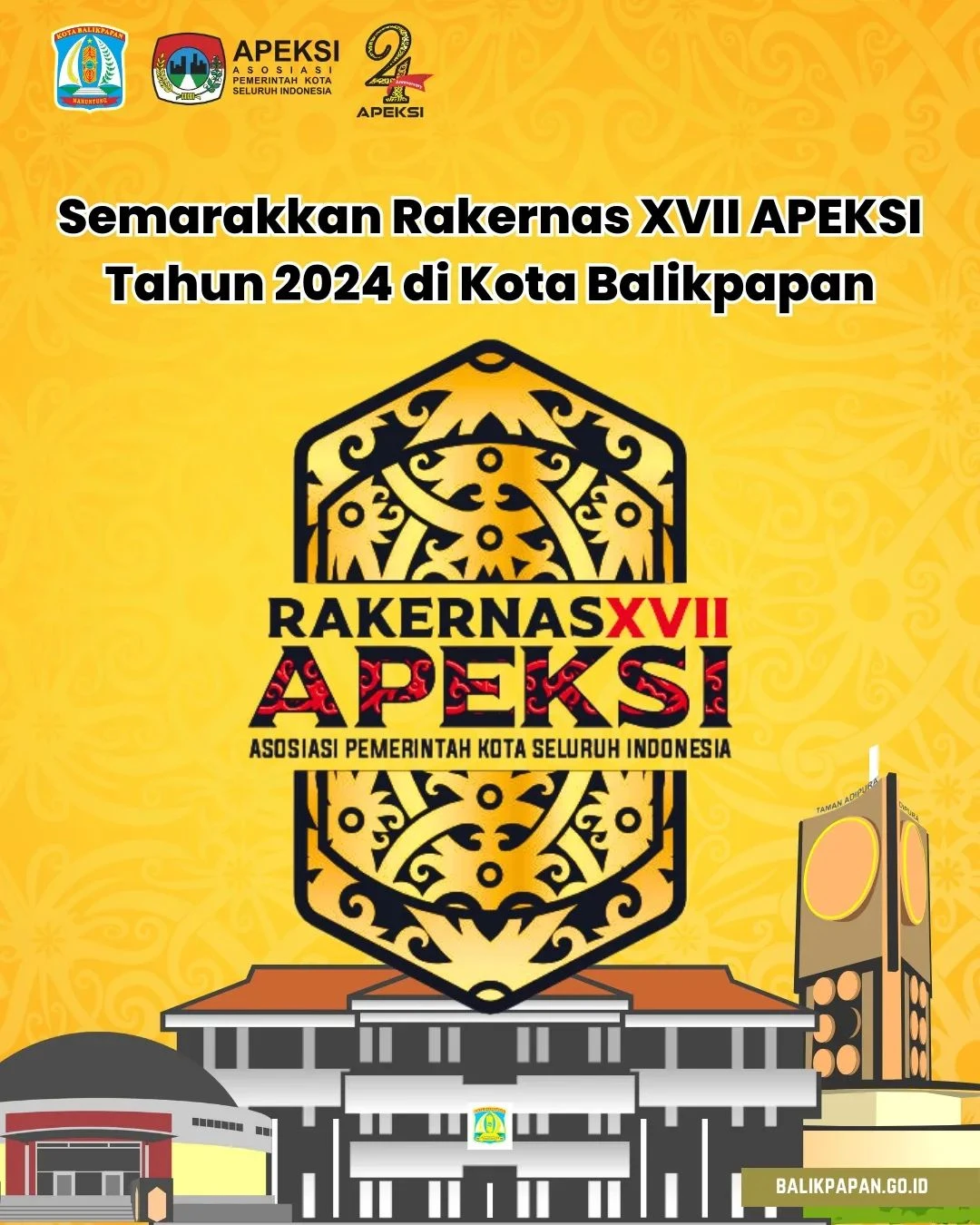 Rakernas APEKSI XVII di Kota Balikpapan