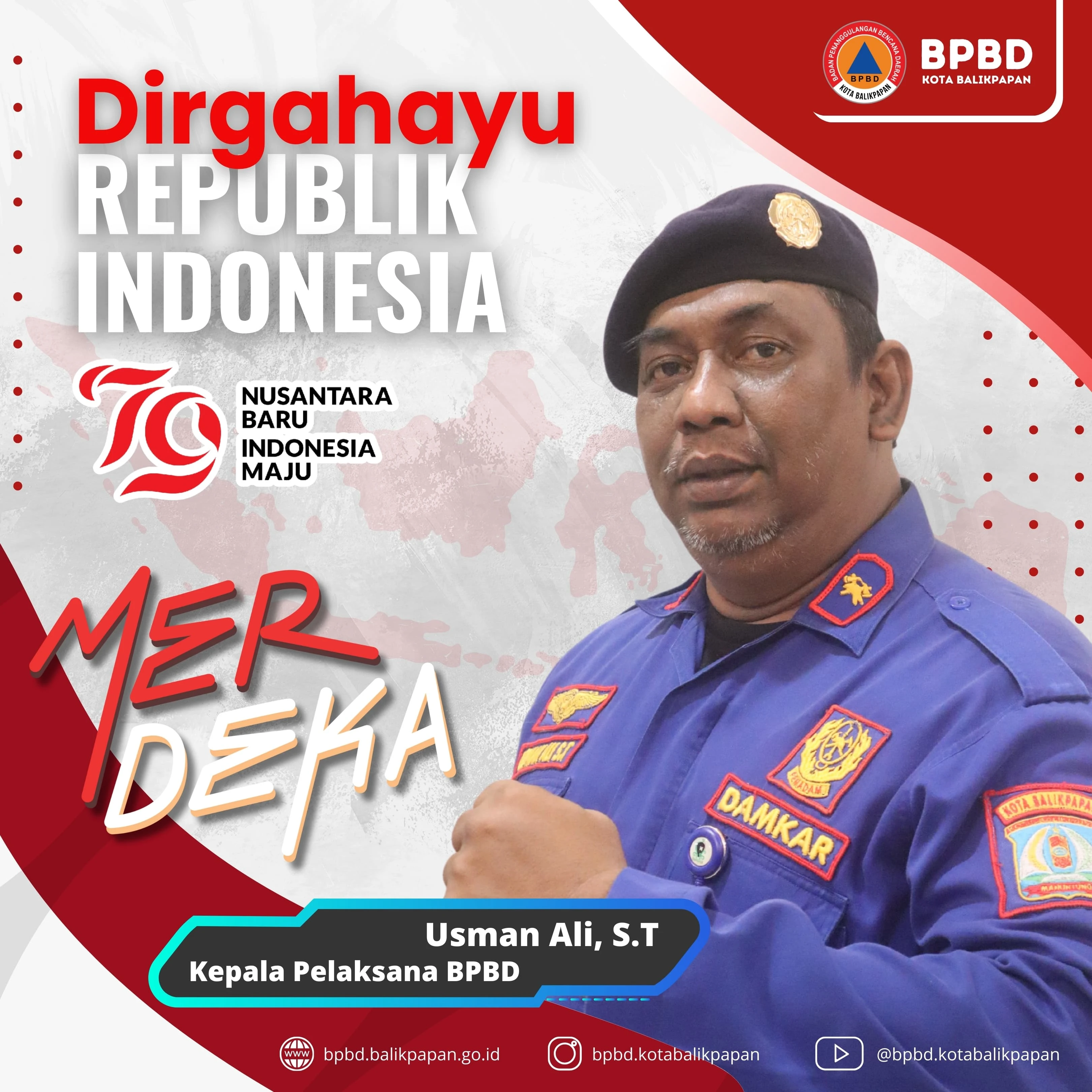 Dirgahayu Ke-79 Republik Indonesia