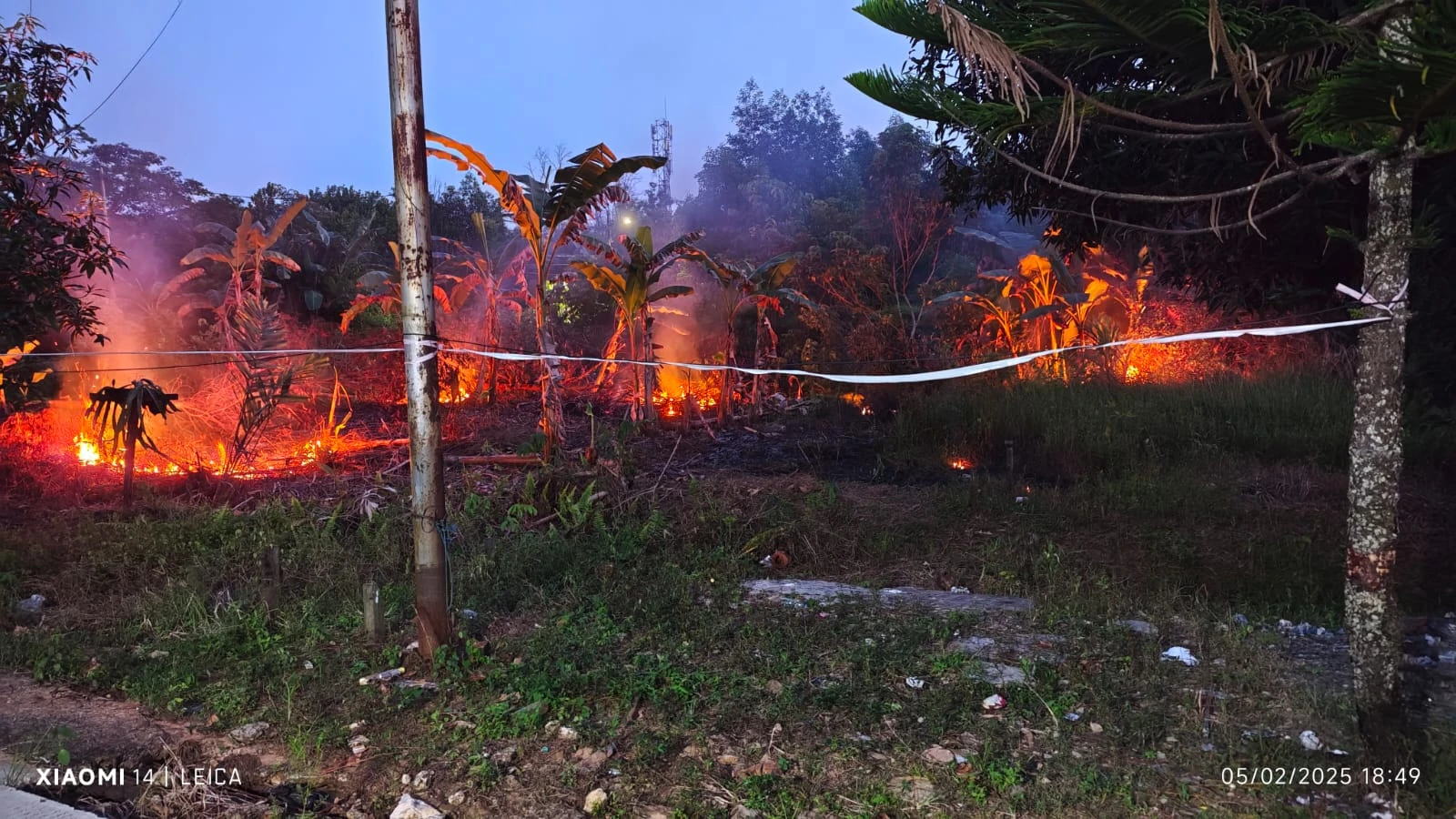 Kebakaran Lahan di Kecamatan Balikpapan Selatan Kebakaran Lahan di Kecamatan Balikpapan Selatan