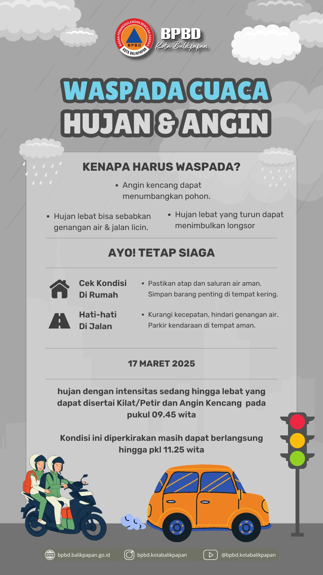 Peringatan Dini 17 Maret 2025 Peringatan Dini 17 Maret 2025